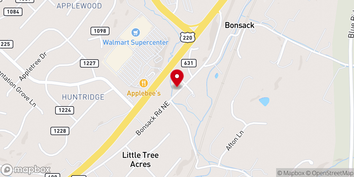 Map showing location of Greater Hope Temple