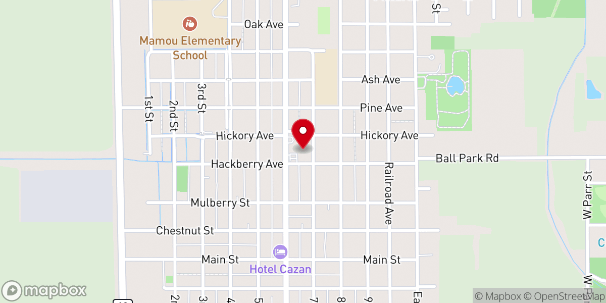 Map showing location of St Ann Catholic Church