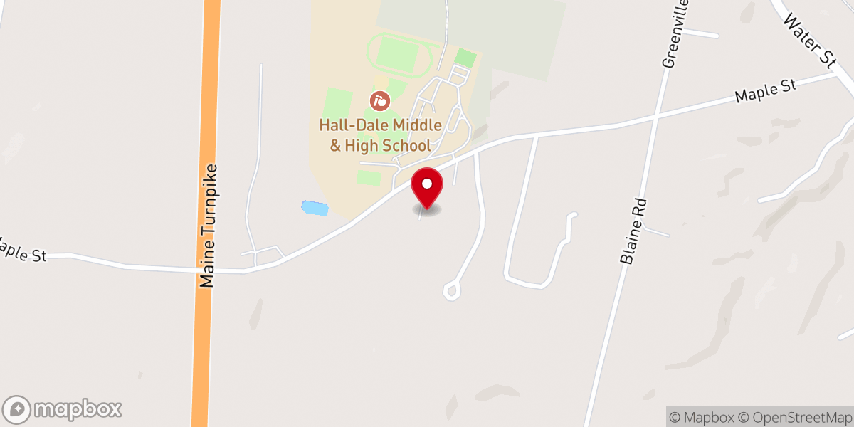 Map showing location of Lighthouse Baptist Church