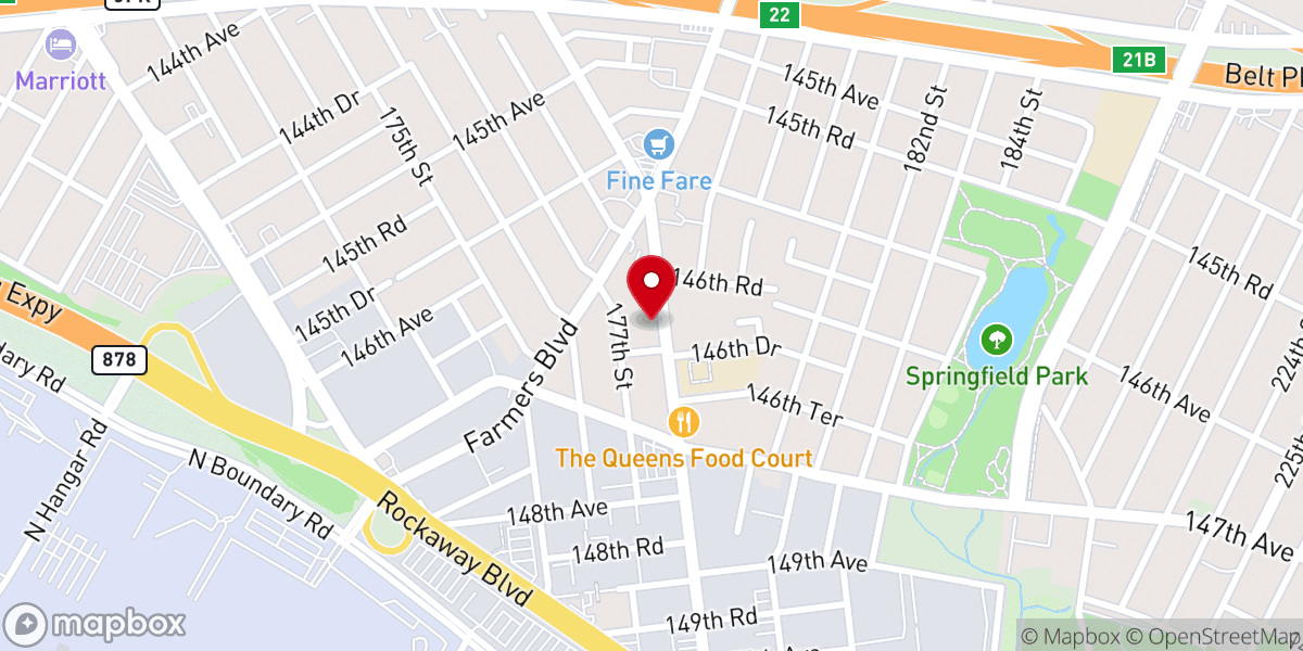 Map showing location of El Shaddai Ministry Inc