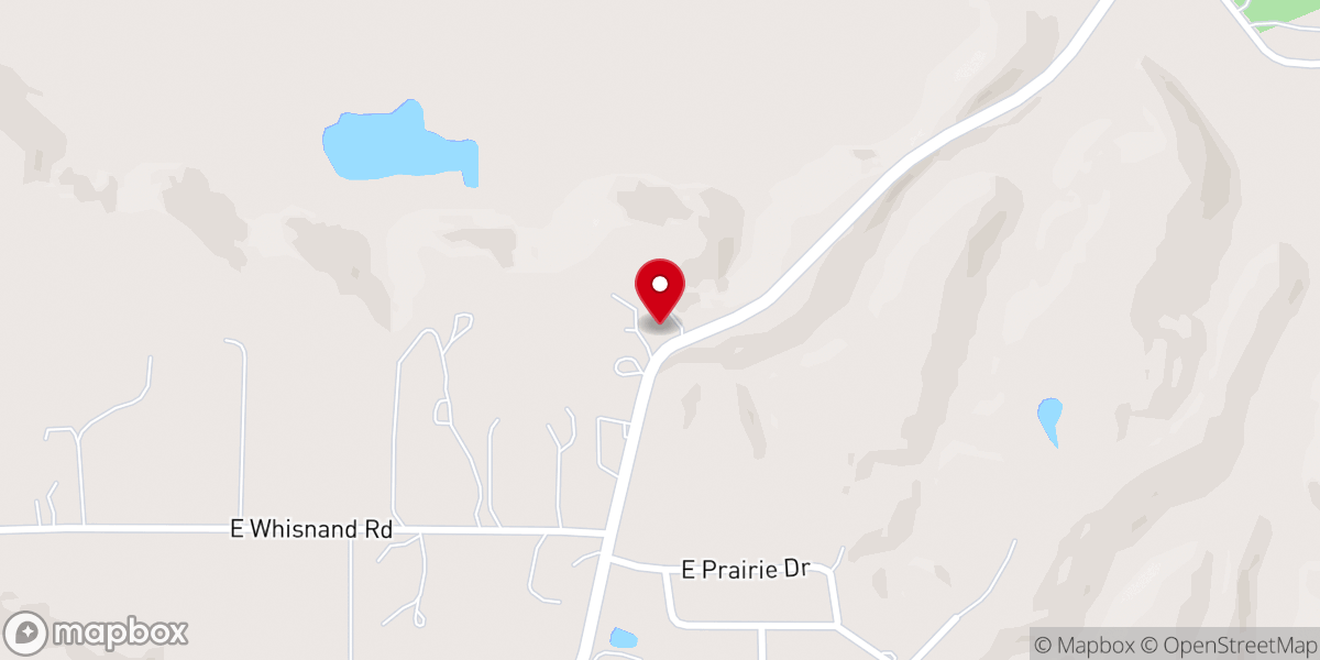 Map showing location of Indiana Green Burial