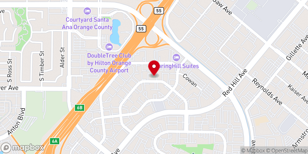 Map showing location of Iglesia La Puerta Abierta
