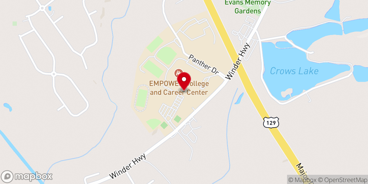 Map showing location of 12Stone Church | Jackson County