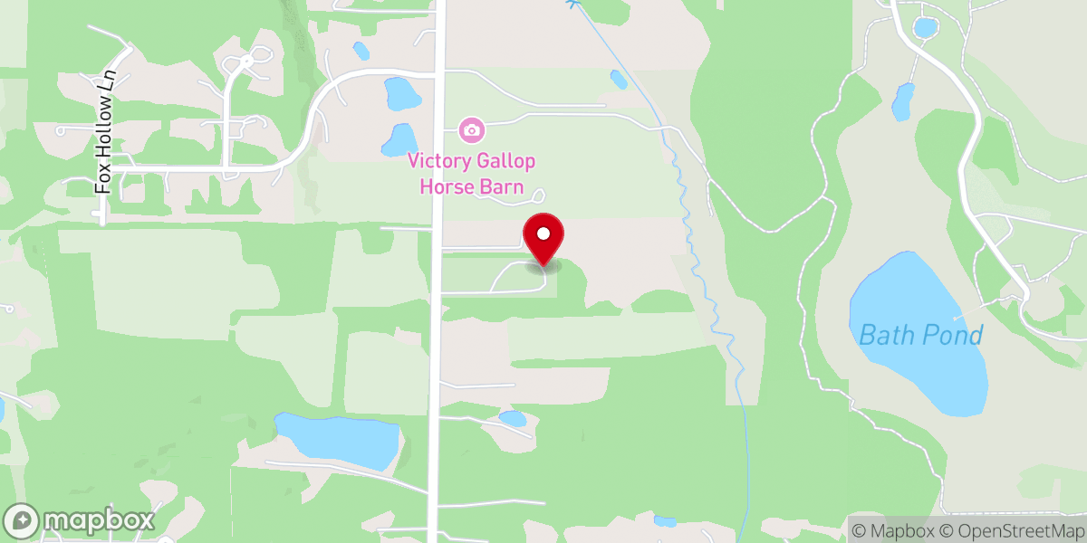 Map showing location of Moors Memorial Chapel