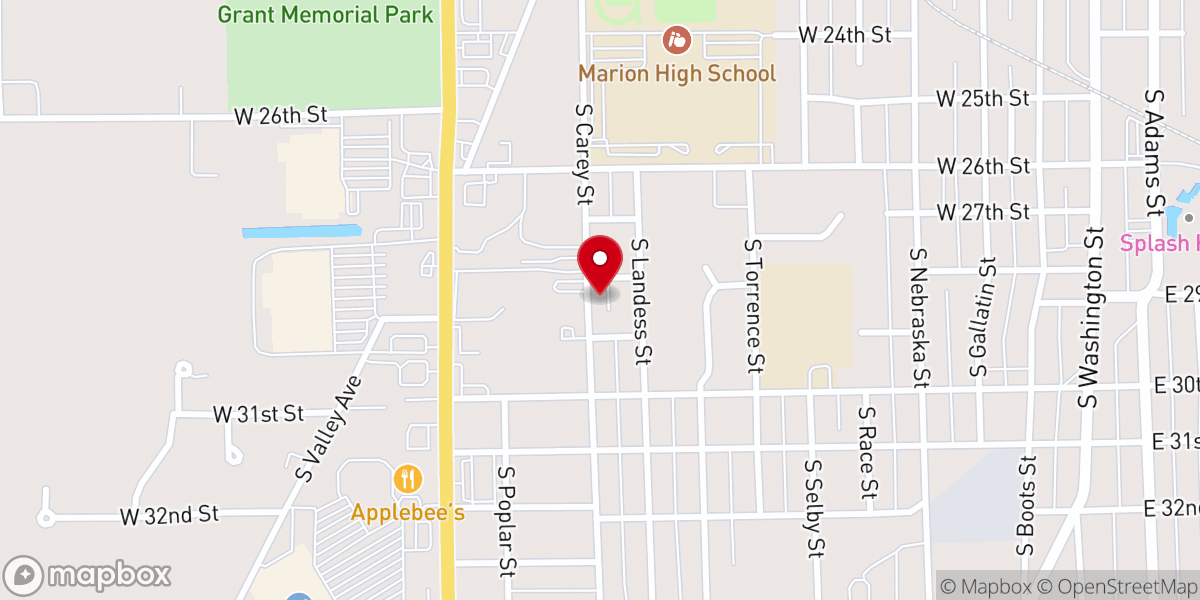 Map showing location of (New) New Bethany Church Of God In Christ