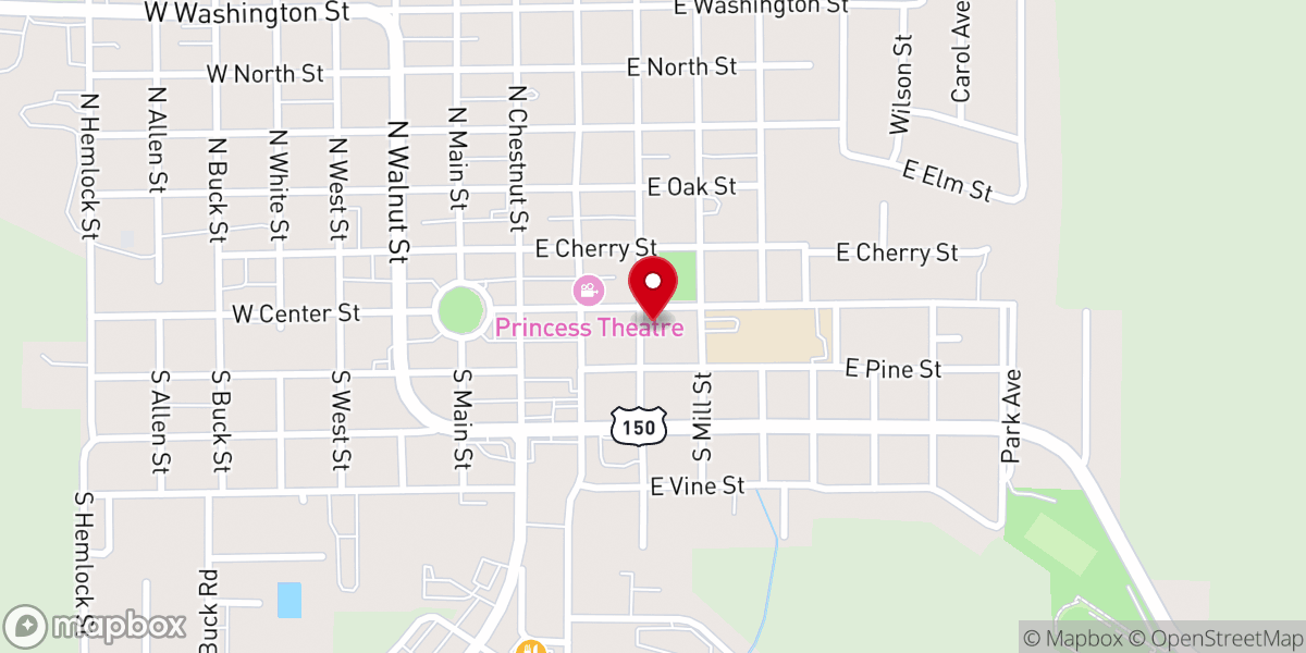 Map showing location of J T & EJ Crumbaugh Church