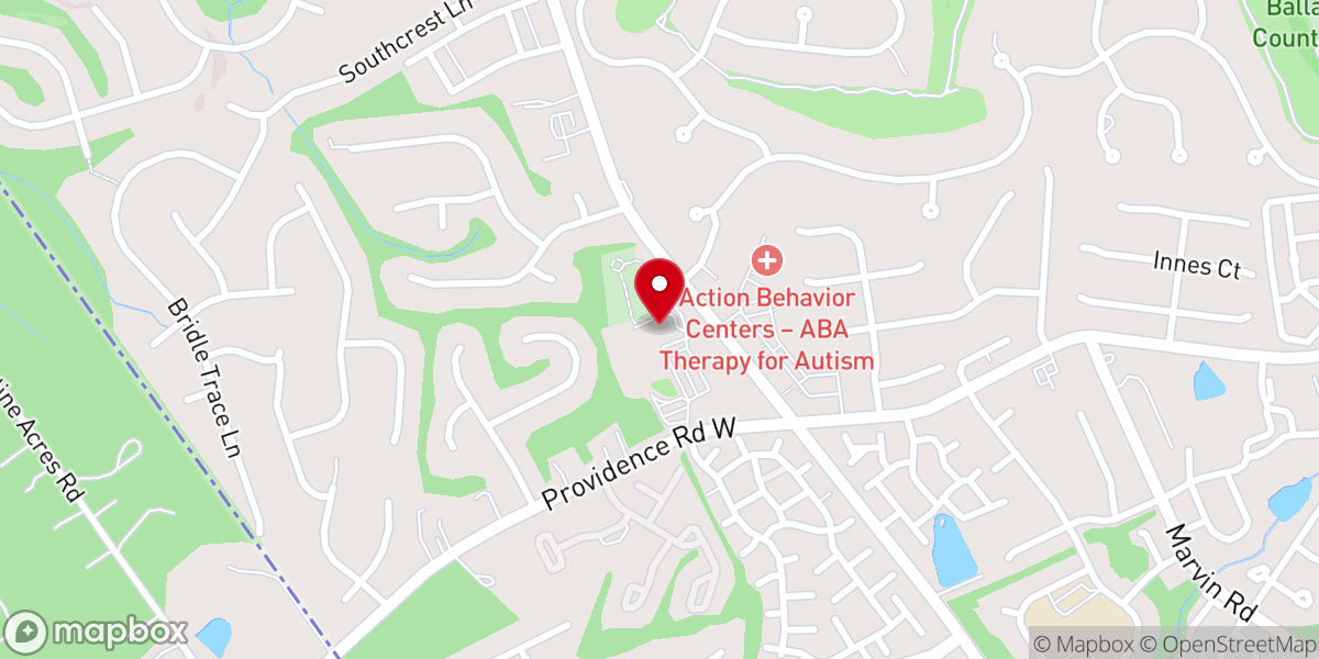 Map showing location of Harrison United Methodist Church