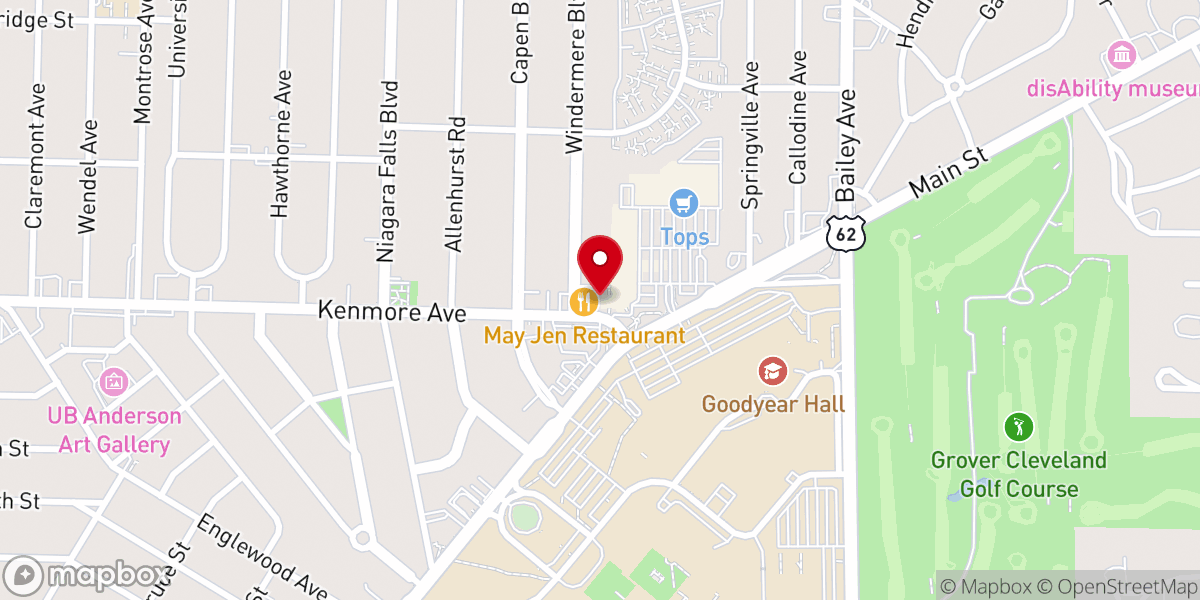 Map showing location of Grace Point Alliance