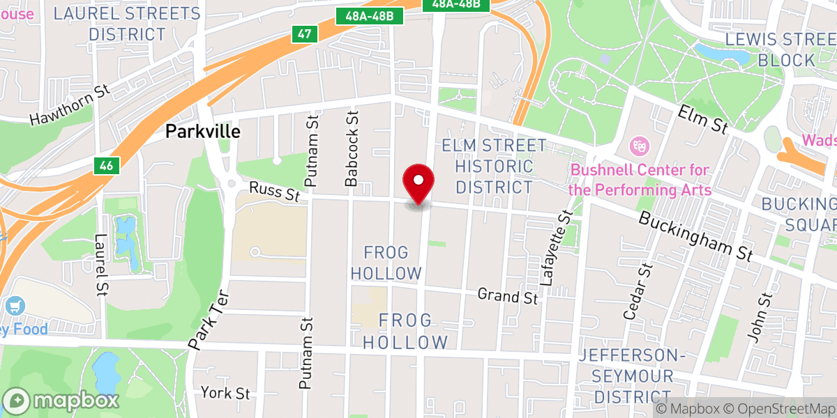 Map showing location of Pentacostal Church of God the Good Samaritan Int Inc