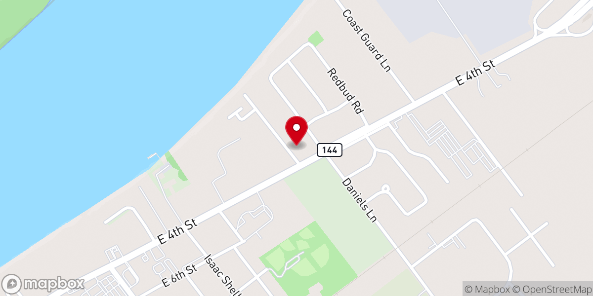 Map showing location of Riverside Church