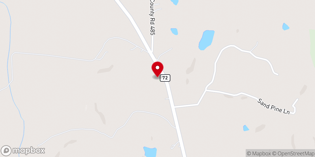Map showing location of Niswonger Church
