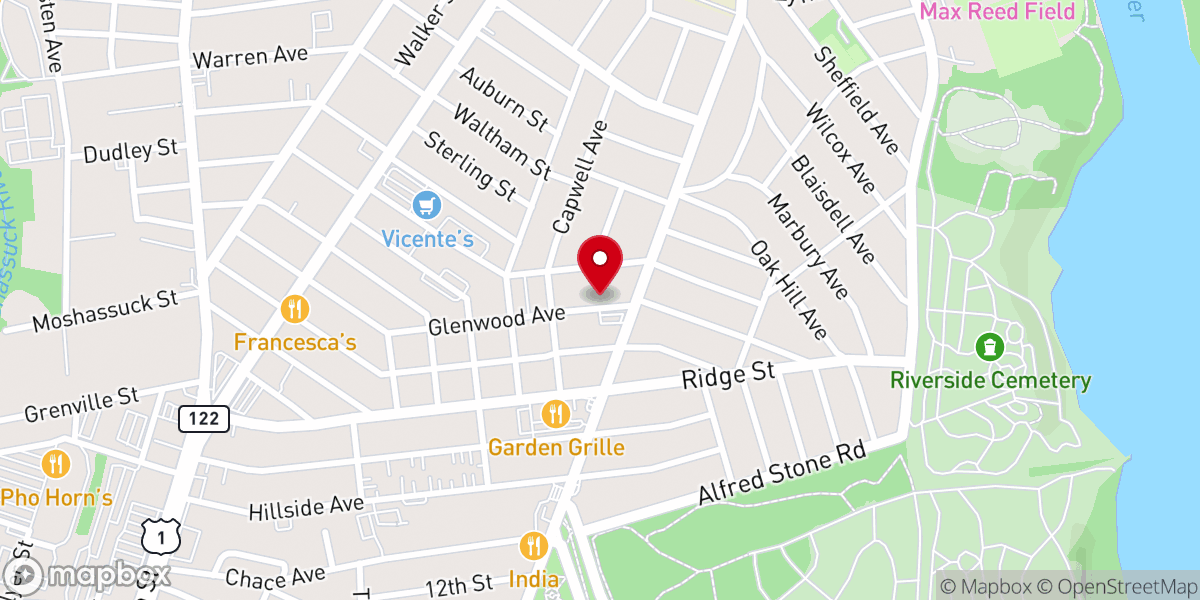 Map showing location of Ebenezer Church USA