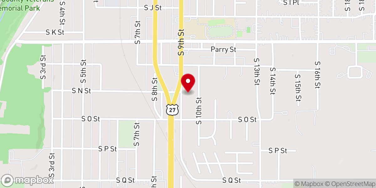 Map showing location of New Deliverance Temple Ministries International