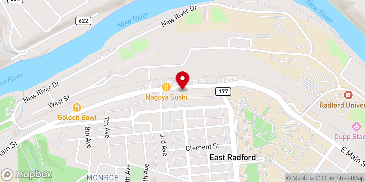 Map showing location of To Our House