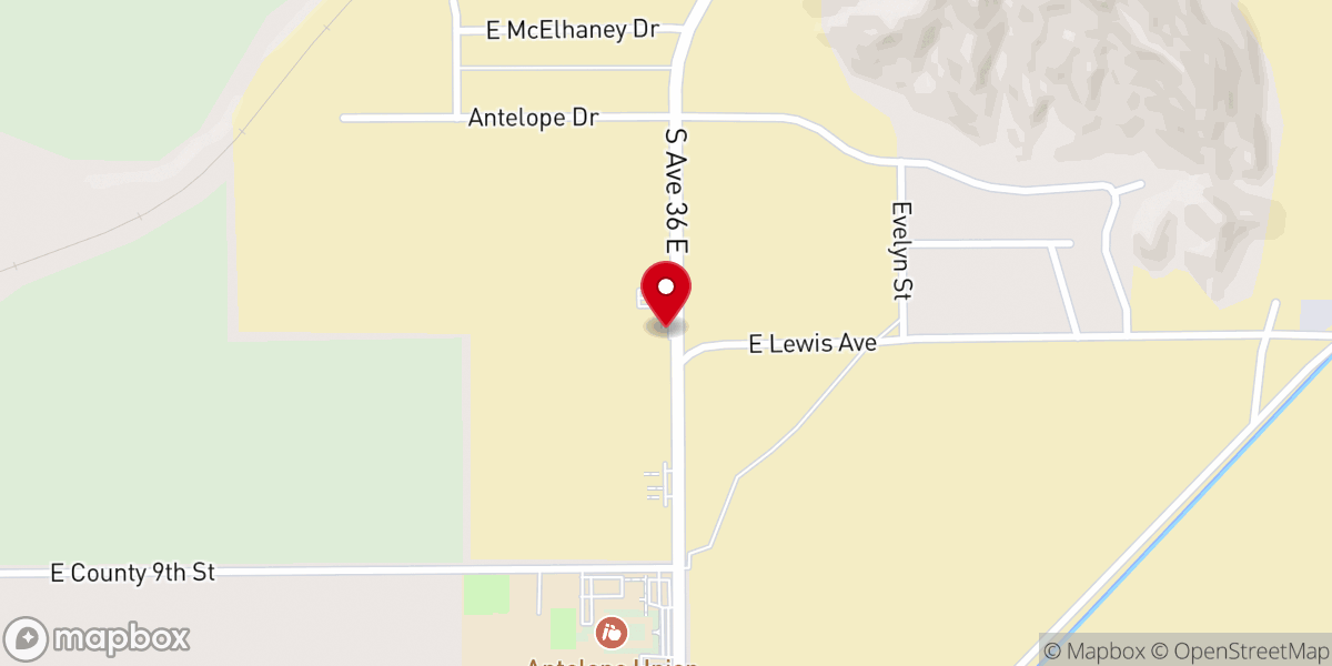 Map showing location of St. Joseph's Catholic Church