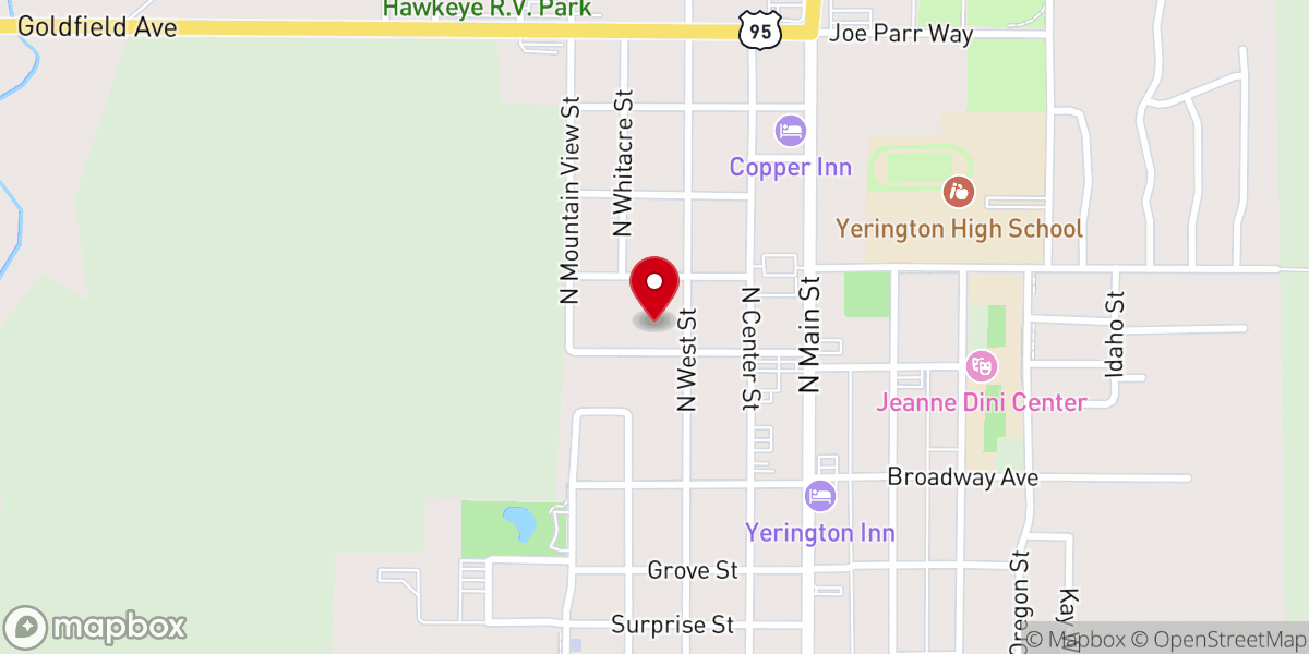 Map showing location of Holy Family Catholic Church