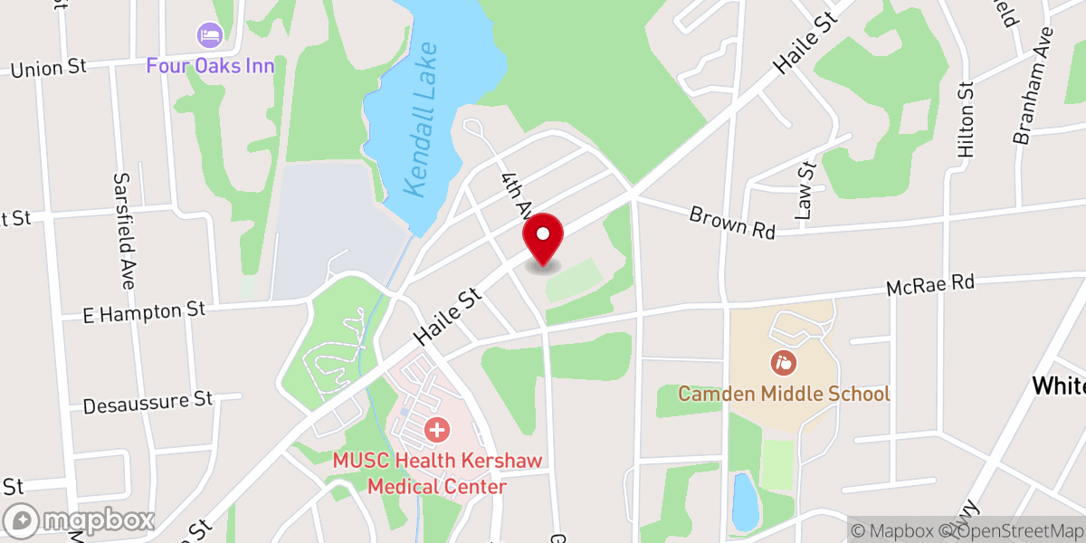 Map showing location of Christ Community Church - Camden
