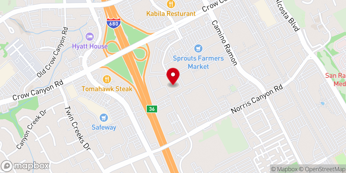 Map showing location of Sycamore Grove