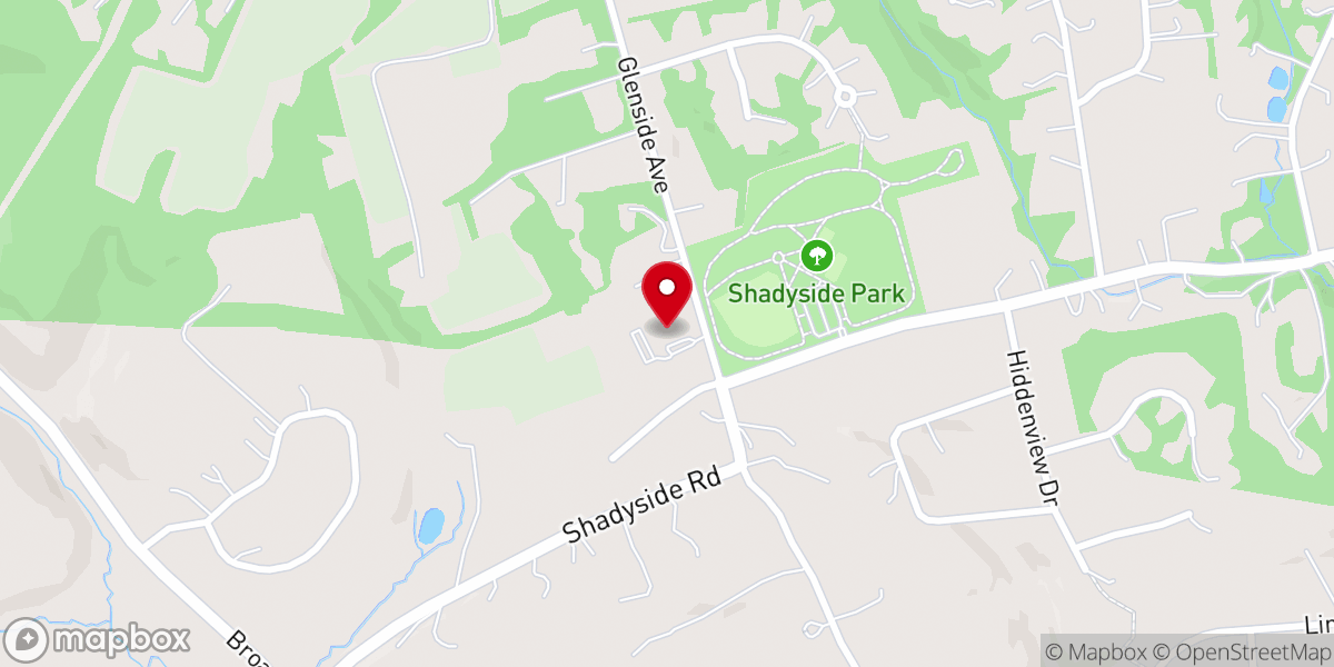 Map showing location of Faith Community Baptist Church