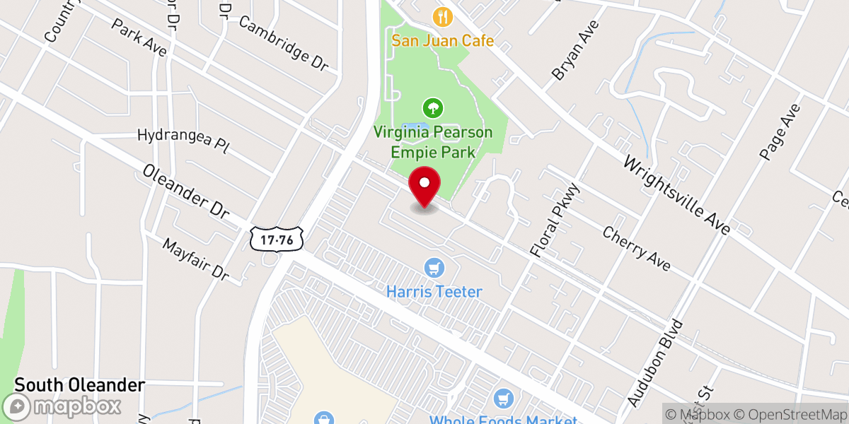 Map showing location of Emmanuel Ministries