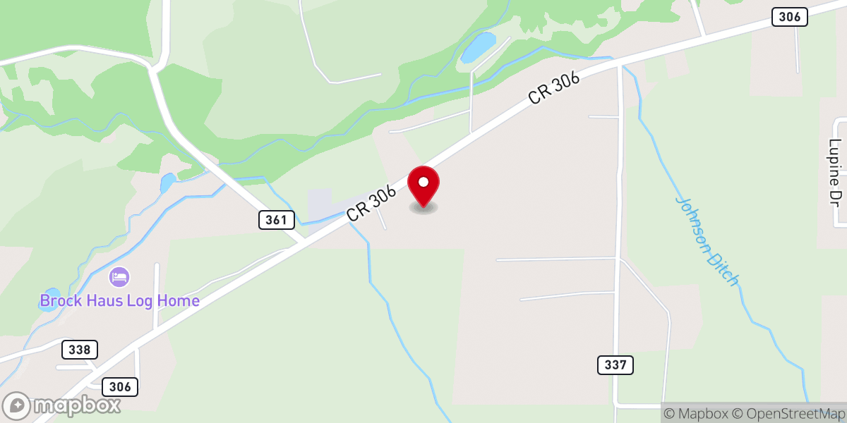 Map showing location of Lighthouse Ministries