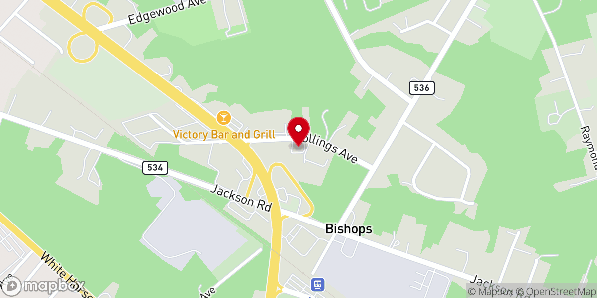 Map showing location of East Berlin Community Church