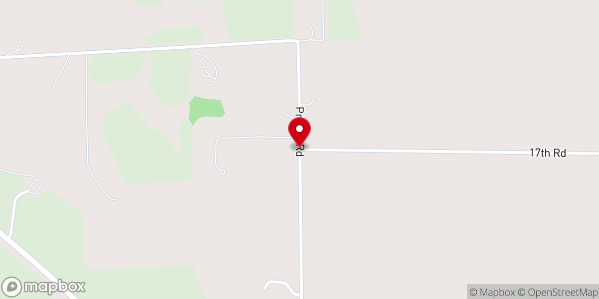 Map showing location of Wellspring Outfitters Inc