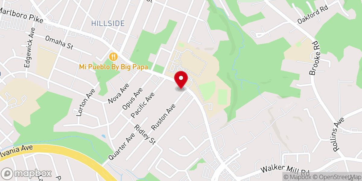 Map showing location of Faith Assembly of Christ FLC