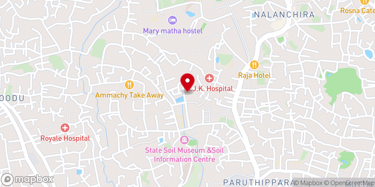 Map showing location of Life Fellowship