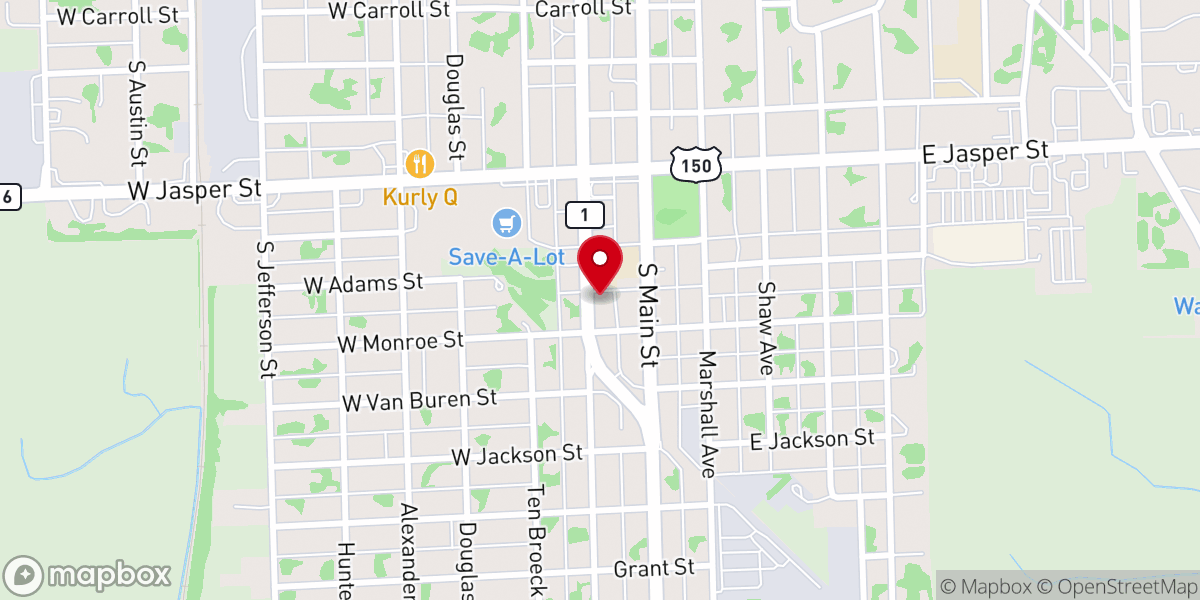 Map showing location of Paris Seventh-day Adventist Church