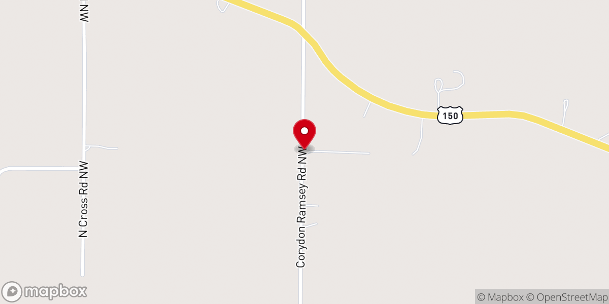 Map showing location of Faith Victory Center