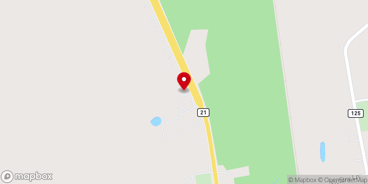 Map showing location of Rincon Church of God