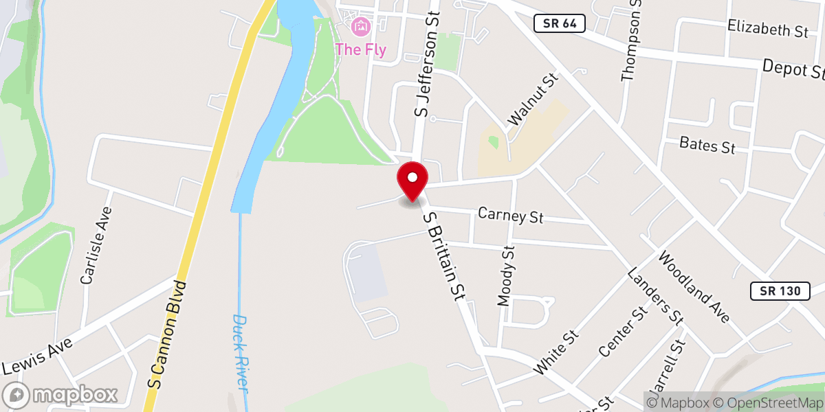 Map showing location of St William of Montevergine Catholic Church