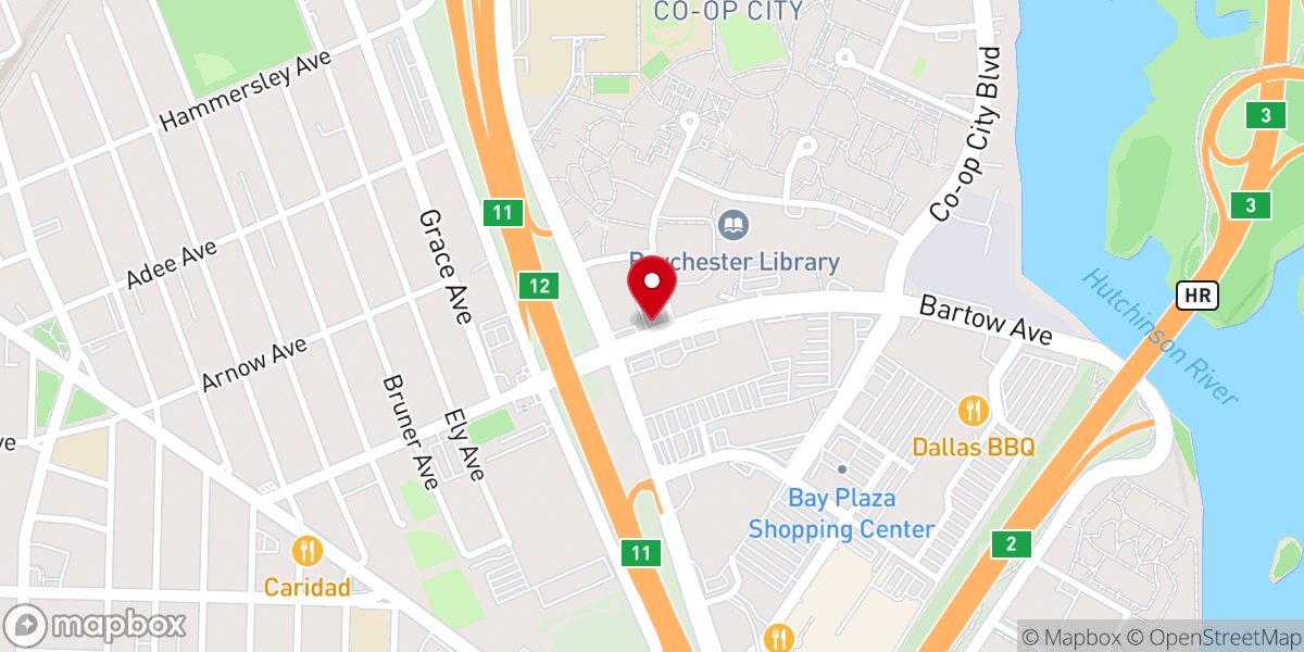 Map showing location of Men's Wearhouse