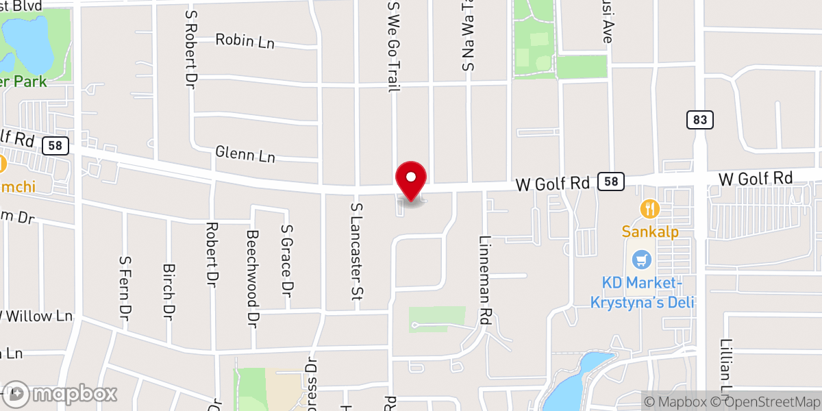 Map showing location of Gateway Community Ministries & Church