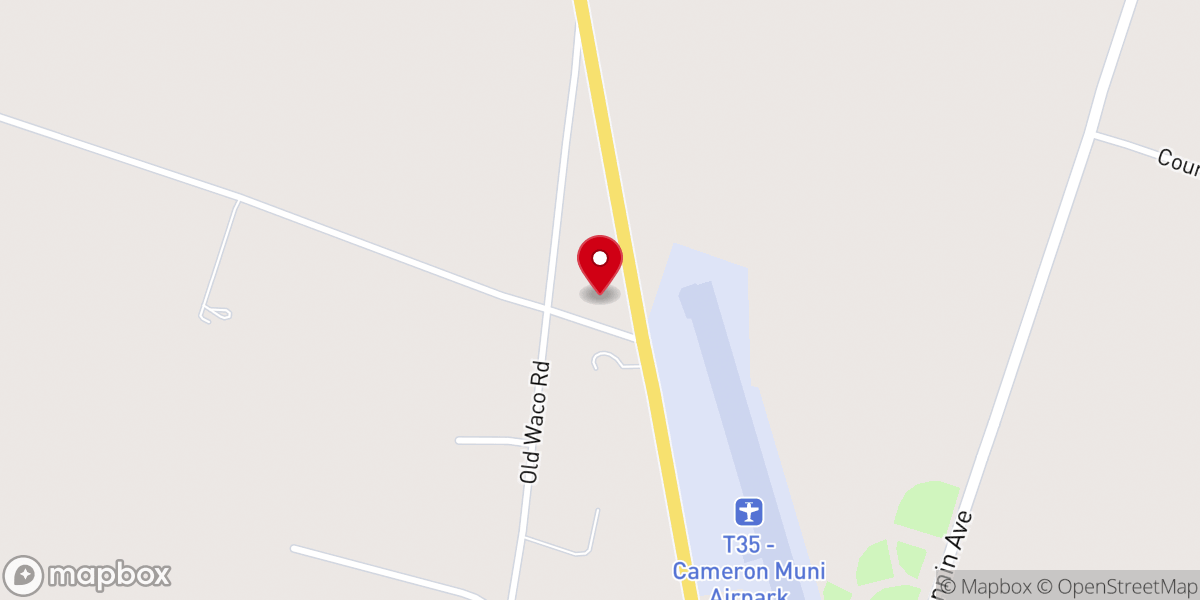 Map showing location of Central Church of Christ