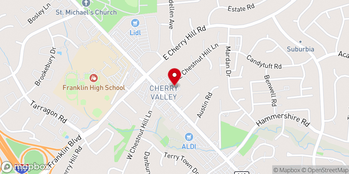 Map showing location of Glory Glow International Church