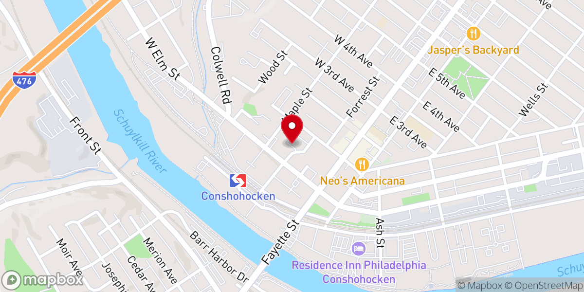 Map showing location of St. Mary Catholic Church (FSSP)
