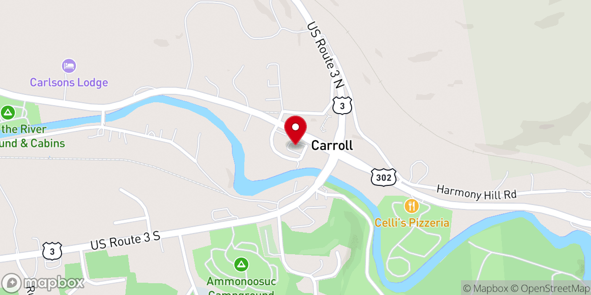 Map showing location of Saint Patrick Church