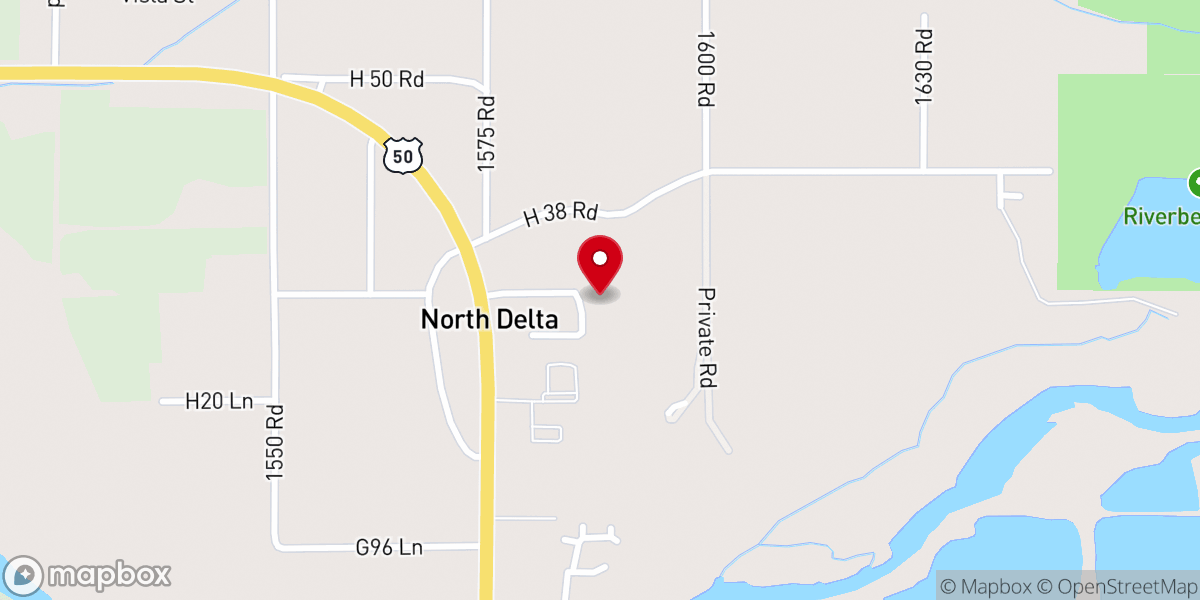 Map showing location of Community Christian Fellowship