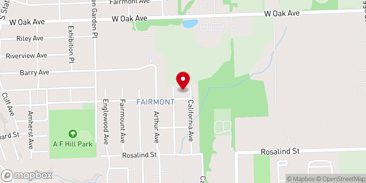 Map showing location of Bethlehem Apostolic Church