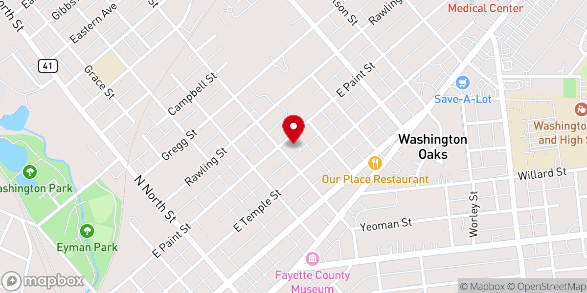 Map showing location of Enduring Hope Assembly of Yahweh