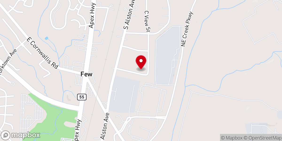 Map showing location of Mahanain Christian Church