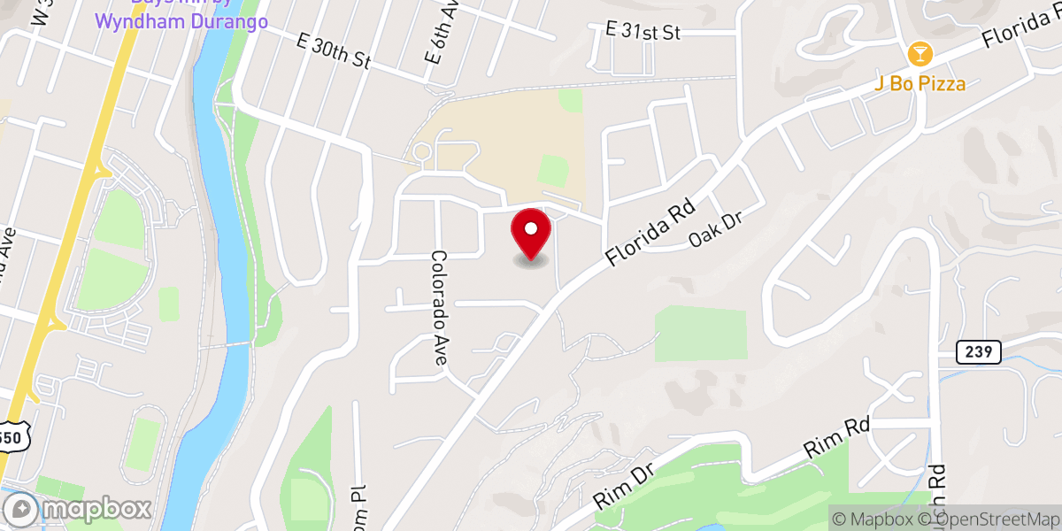 Map showing location of New Life Chapel