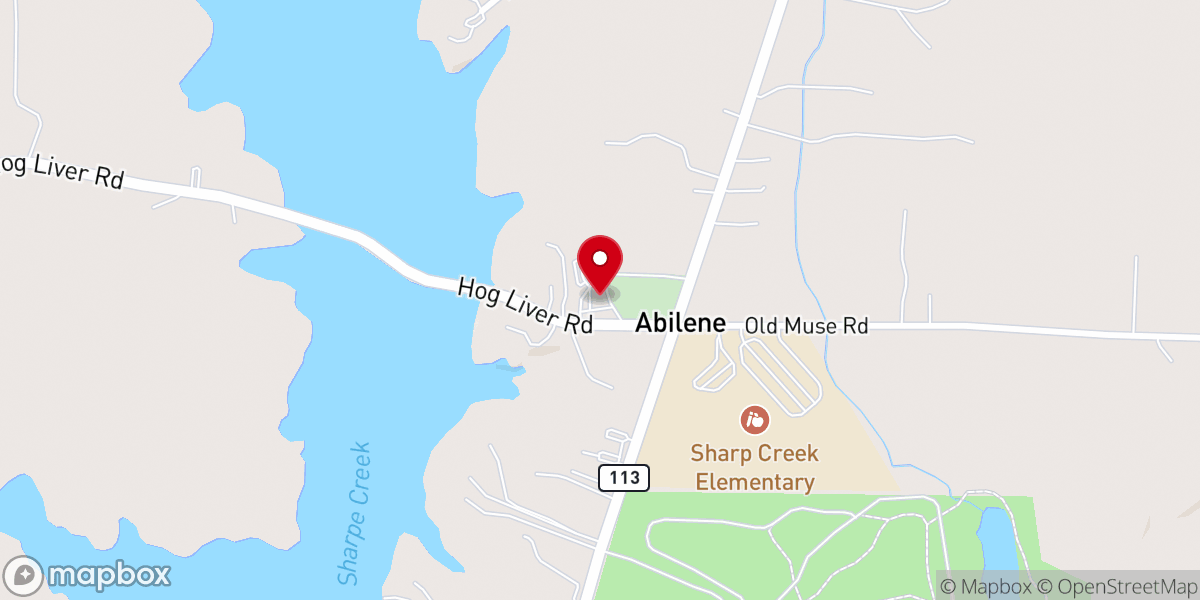 Map showing location of The Church at Carrollton