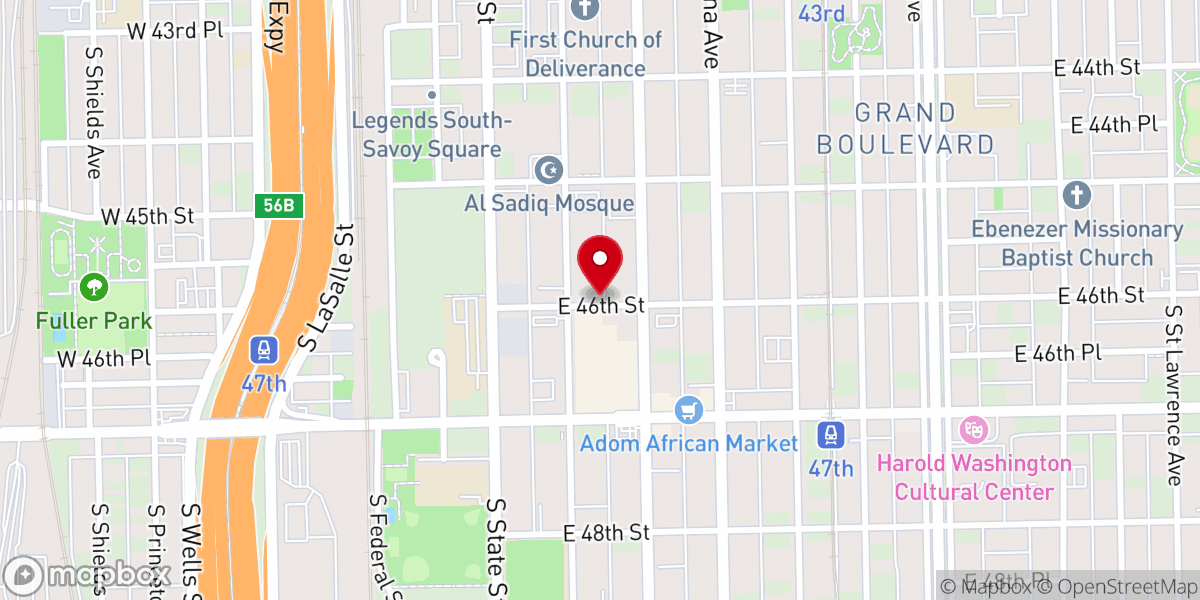 Map showing location of MT Zion Missionary Church Baptist
