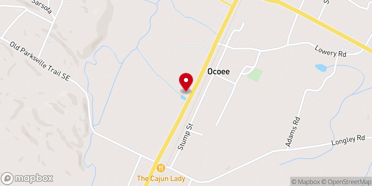 Map showing location of New Vision Ministries International Inc