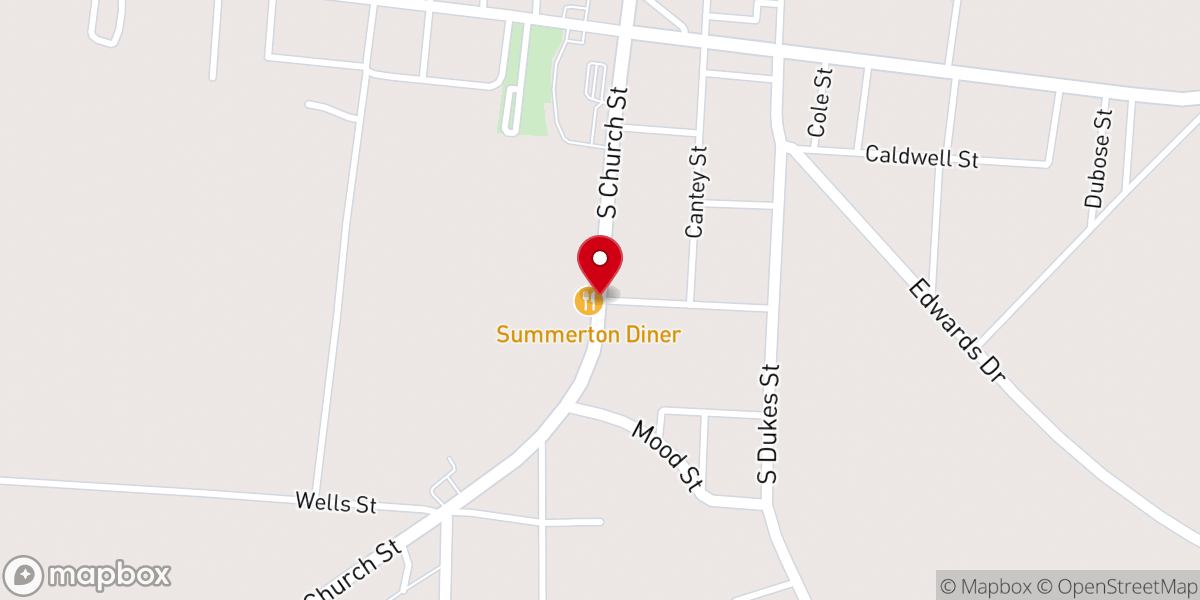 Map showing location of Zoe Miracle Church