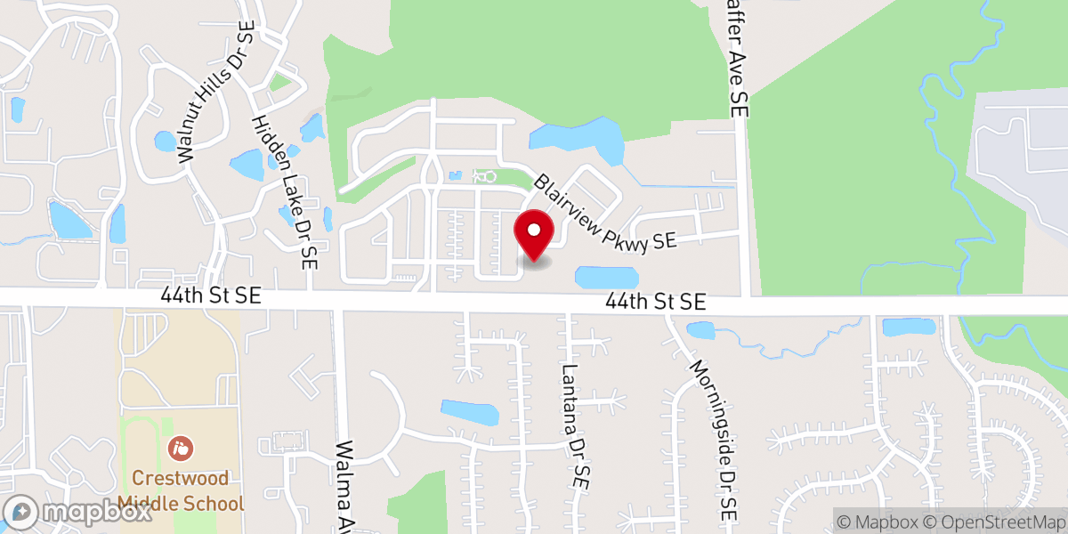 Map showing location of Grand Awakening