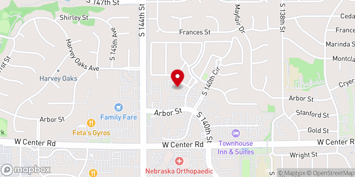 Map showing location of Fellowship of Evangelical Bible Church